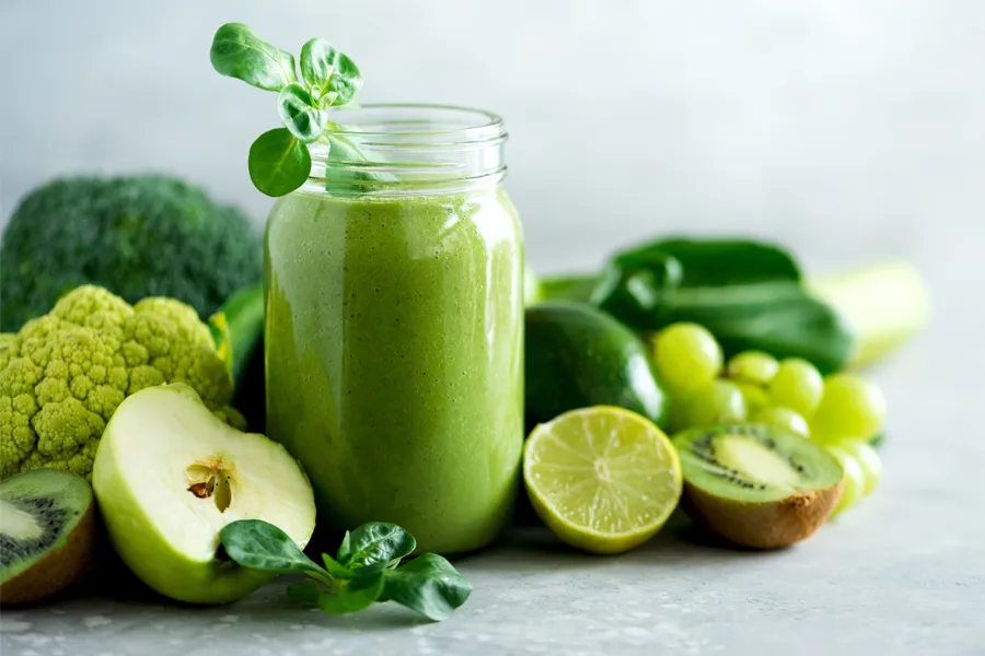 Nutritional-Counseling-Clinic An assortment of green healthy fruits and vegetables. Get nutritional counseling from Allen Green, M.D. of Center for Optimum Health in Los Angeles.